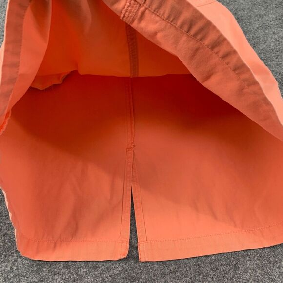 Pendleton Skirt Womens 12 Peach Denim Originals Born In Oregon Pockets Cotton - Picture 9 of 13